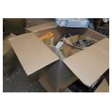 Assorted Hardware - Tools, Peg Hooks, Fittings, PVC