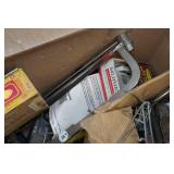 Assorted Hardware - Tools, Peg Hooks, Fittings, PVC