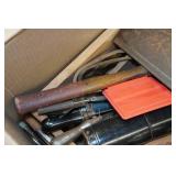 Assorted Tools, Hand Saws and Pencil Sharpeners