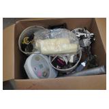 Assorted Hardware - Copper Box, Heater, Car Parts