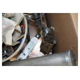 Assorted Hardware - Copper Box, Heater, Car Parts