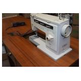 Singer Sewing Machine in Cabinet