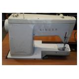 Singer Sewing Machine in Cabinet