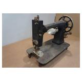 Antique White Rotary Sewing Machine