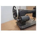 Antique White Rotary Sewing Machine