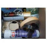 Assorted Hardware - Screws, Tape, Cup Holders