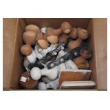 Assorted Wooden Pieces - Spindles, Trim