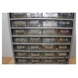 Garage Organizer with Assorted Hardware
