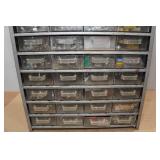 Garage Organizer with Assorted Hardware