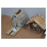 *5* Wooden Bird Houses