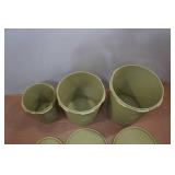 *3* Vintage Tupperware Canisters