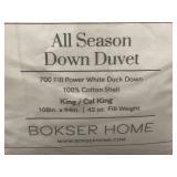 Bokser Home All Season Down Duvet King/Cal King 700 Fill Power