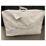 BOKSER HOME Lightweight Feather/Down Full/Queen Duvet Insert 90x94 Inch