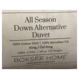 Bokser Home All Season Down Alternative Duvet King/Cal King 108x94