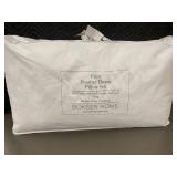 Firm Feather Down King Pillow Set by Bokser Home