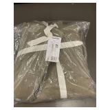 King Size 100 Percent French Linen Duvet Cover Set