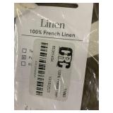 King Size 100 Percent French Linen Duvet Cover Set