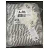 King/Cal King Textured 100% Cotton Duvet Cover with Loose Threads