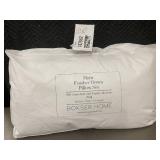 Bokser Home Firm Feather Down King Pillow Set 20x36in 52oz