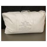 Bokser Home Firm Feather Down Pillow Set King Size 20x36in