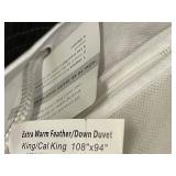 Bokser Home Extra Warm Feather/Down Duvet Insert King/Cal King 108x94