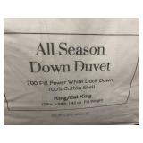 Bokser Home All Season Down Duvet King/Cal King 700 Fill Power