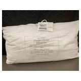 Bokser Home Medium Feather Down King Pillow Set 20x36 in
