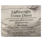 Bokser Home Lightweight Down Duvet Full/Queen 700 Fill Power