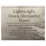 Bokser Home Lightweight Down Alternative Duvet King/Cal King 108x94 in