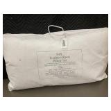 Bokser Home Soft Feather Down King Pillow Set