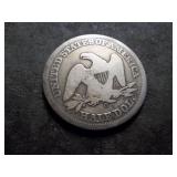 1854 O Seated LIberty Half Dollar With Rays 1854 O Seated LIberty Half Dollar With Rays