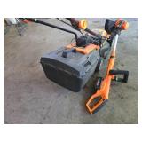 LawnMaster CLM2413A 24V Electric Lawn Mower and Trimmer Set