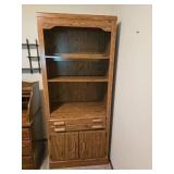 Bookcase with bottom Cabinets