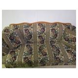 Floral Pattern Sofa Approx. 83" Long