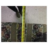 Floral Pattern Sofa Approx. 83" Long