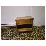 Mid-Century Modern Wooden Nightstand