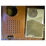 Vintage Radios and Tape Recorder including General Electric, Avon, and Panasonic