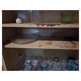 National Guard Double Door Metal Cabinet with Mason Jars Approx. 30" wide, 15" deep, 66" tall