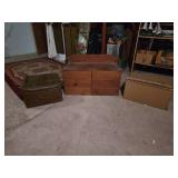 Storage Chest and Footstools