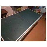 Pool Table with Table Tennis Top and Accessories
