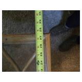 Rattan Glass Top End Tables