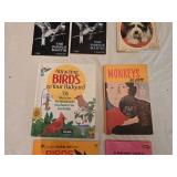 Animal and Bird Books Including "Attracting Birds to Your Backyard" and "Monkeys as Pets"