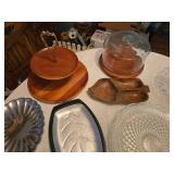 Lot of Kitchen and Serving Items