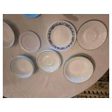 Lot of Corelle and Avon Dinnerware