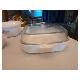 CorningWare Baking Set, Glass Lid, and Mugs