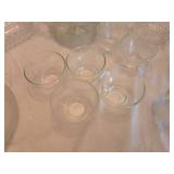 Glassware and Crystal Serving Dishes Set