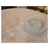 Glassware and Crystal Serving Dishes Set