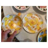 Rossini and Italy Ceramic Kitchenware Set including Bowls, Plates, and Salt & Pepper Shakers