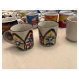 Assorted Glass and Mug Collection including Japan Mugs, Westfield