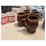 Assorted Glass and Mug Collection including Japan Mugs, Westfield